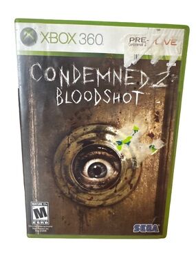 Condemned 2: Bloodshot (Microsoft Xbox 360, 2008) No Manual